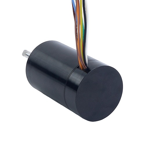 36V 212mNm 177.59W 6.82A 丸型 Ф43x69mm ブラシレスコアレスモーター - 43CL70-36-P2-8000 | StepperOnline