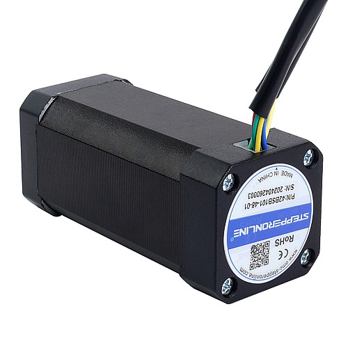 48V 3000RPM 0.25Nm 79W 2.30A 42x42x101mm BLDC モーター - 42BSB101-48-01 | StepperOnline