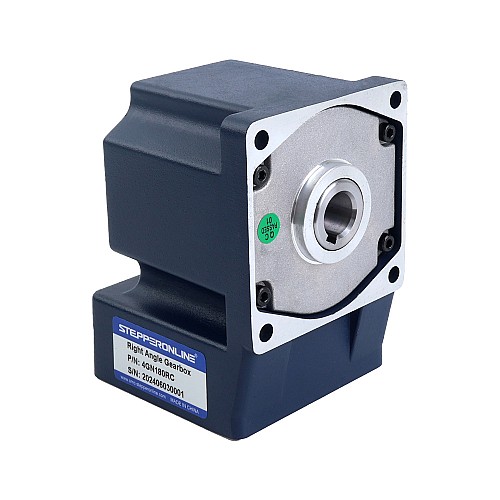 48V 40W 16.67RPM ギア付き BLDC モーター 8.00Nm(1132.90oz.in) 180:1 直角ギアボックス - F4B40-48GN-30S/4GN180RC | StepperOnline AU