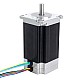 48V 3000RPM 0.6Nm 188W 5.40A 57x57x100mm BLDC モーター - 57BSA100-48-01 | StepperOnline