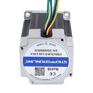 36V 3000RPM 0.4Nm 126W 4.80A 57x57x79mm ブラシレス DC モーター