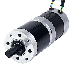 CN 発売中 - 24V 101W 丸型ギヤード BLDC モーター 20.00Nm(2832.23oz.in) 100:1 丸型遊星ギアボックス