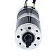 24V 101W 丸型ギヤード BLDC モーター 20.00Nm(2832.23oz.in) 100:1 丸型遊星ギアボックス - 57BYA74-24-01-PG100 | StepperOnline