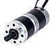 24V 101W 丸型ギヤード BLDC モーター 6.90Nm(977.12oz.in) 27:1 丸型遊星ギアボックス - 57BYA74-24-01-PG27 | StepperOnline