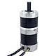 24V 101W 丸型ギヤード BLDC モーター 6.90Nm(977.12oz.in) 27:1 丸型遊星ギアボックス - 57BYA74-24-01-PG27 | StepperOnline