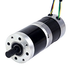 CN 発売中 - 24V 101W 丸型ギヤード BLDC モーター 11.42Nm(1617.20oz.in) 51:1 丸型遊星ギアボックス