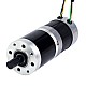 24V 101W 丸型ギヤード BLDC モーター 11.42Nm(1617.20oz.in) 51:1 丸型遊星ギアボックス - 57BYA74-24-01-PG51 | StepperOnline