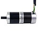 24V 101W 丸型ギヤード BLDC モーター 11.42Nm(1617.20oz.in) 51:1 丸型遊星ギアボックス - 57BYA74-24-01-PG51 | StepperOnline