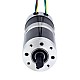 24V 101W 丸型ギヤード BLDC モーター 11.42Nm(1617.20oz.in) 51:1 丸型遊星ギアボックス - 57BYA74-24-01-PG51 | StepperOnline