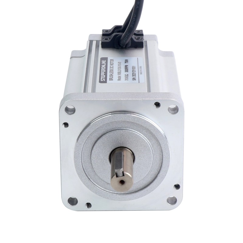 310V 3000RPM 2.38Nm 750W 3.2A スクエア 80x80x130mm ブラシレス DC モーター