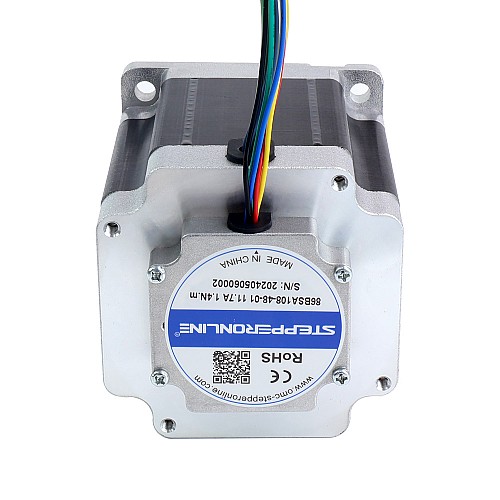 48V 3000RPM 1.4Nm 440W 11.70A 86x86x108mm BLDC モーター - 86BSA108-48-01 | StepperOnline 48V 3000RPM 1.4Nm 440W 11.70A 86x86x108mm BLDC モーター - 86BSA108-48-01 | StepperOnline