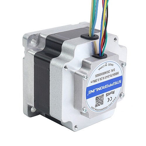 24V 3000RPM 0.35Nm 110W 6.20A 86x86x70mm BLDC モーター - 86BSA70-24-01 | StepperOnline 24V 3000RPM 0.35Nm 110W 6.20A 86x86x70mm BLDC モーター - 86BSA70-24-01 | StepperOnline