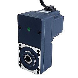 24V 150W 20RPM 50.00Nm(7080.58oz.in) 150:1 ギヤードBLDCモーター平行中空シャフトギアボックス付き