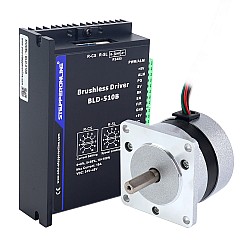 ブラシレスDCモーター & ドライバー キット 25W 36V 4400RPM 0.055Nm(7.79oz.in) ブラシレスDCモーター & ドライバー キット 25W 36V 4400RPM 0.055Nm(7.79oz.in)