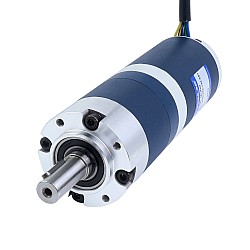24V 90W 20.7RPM ギア付きブラシレスDCモーター 30.00Nm(4248.35oz.in) 144.5:1 遊星ギアボックス