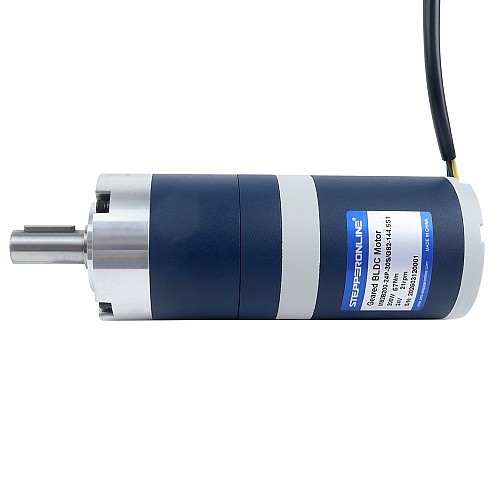 24V 200W 21RPM ギア付きブラシレスDCモーター 67.00Nm(9487.98oz.in) 144.5:1 遊星ギアボックス - M82B200-24P-30S/G82-144.5S1 | StepperOnline