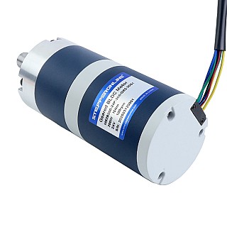 24V 200W 100RPM ギア付きブラシレスDCモーター 15.00Nm(2124.17oz.in