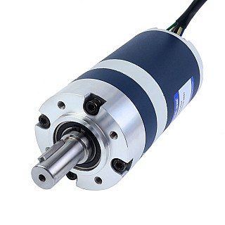 24V 200W 560RPM ギア付きブラシレスDCモーター 3.10Nm(439.00oz.in