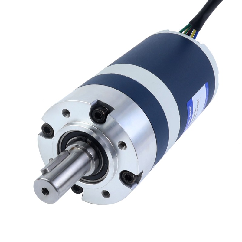 24V 200W 560RPM ギア付きブラシレスDCモーター 3.10Nm(439.00oz.in