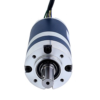 24V 200W 560RPM ギア付きブラシレスDCモーター 3.10Nm(439.00oz.in