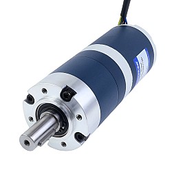 24V 200W 42RPM ギア付きブラシレスDCモーター 33.00Nm(4673.18oz.in) 71.5:1 遊星ギアボックス