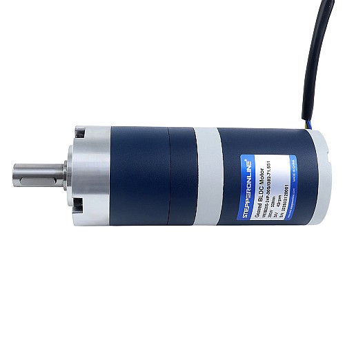 24V 200W 42RPM ギア付きブラシレスDCモーター 33.00Nm(4673.18oz.in) 71.5:1 遊星ギアボックス - M82B200-24P-30S/G82-71.5S1 | StepperOnline