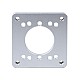Nema 23 ステッピング モーターから 80mm サーボ モーター用アダプター プレート - ST-M15 | StepperOnline Nema 23 ステッピング モーターから 80mm サーボ モーター用アダプター プレート - ST-M15 | StepperOnline