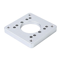 Nema 23 ステッピング モーターから Nema 34 ステッピング モーターへのアダプター プレート