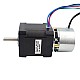 Nema 17ステッパー0.44Nm(62.32oz.in)ブレーキ摩擦トルク付き0.25Nm(35.4oz.in)