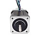 Nema 17ステッパー0.44Nm(62.32oz.in)ブレーキ摩擦トルク付き0.25Nm(35.4oz.in)