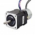 Nema 17ステッパー0.44Nm(62.32oz.in)ブレーキ摩擦トルク付き0.25Nm(35.4oz.in)