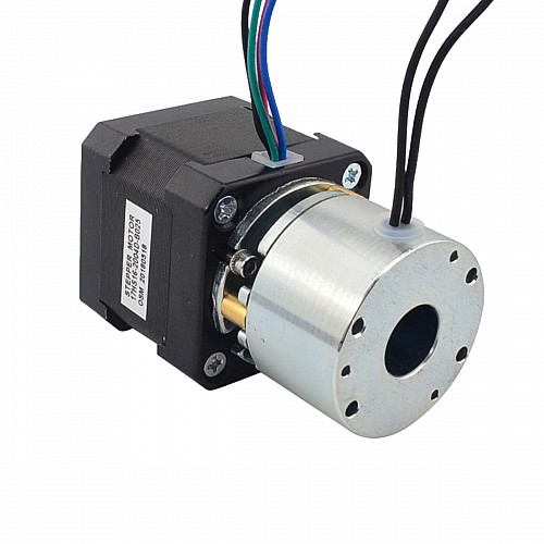 Nema 17ステッパー0.45Nm(64oz.in)ブレーキ摩擦トルク付き0.25Nm(35.4oz.in)