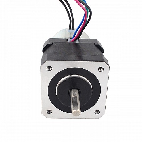 Nema 17ステッパー0.45Nm(64oz.in)ブレーキ摩擦トルク付き0.25Nm(35.4oz.in)