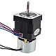 Nema 17ステッパー0.45Nm(64oz.in)ブレーキ摩擦トルク付き0.25Nm(35.4oz.in)