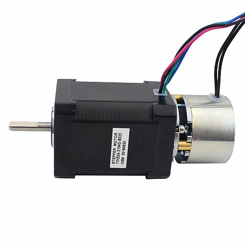 ネマ17ステッパー0.65Nm(92oz.in)ブレーキ摩擦トルク付き0.25Nm(35.4oz.in)