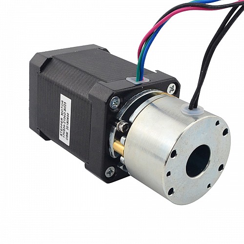 ネマ17ステッパー0.65Nm(92oz.in)ブレーキ摩擦トルク付き0.25Nm(35.4oz.in)