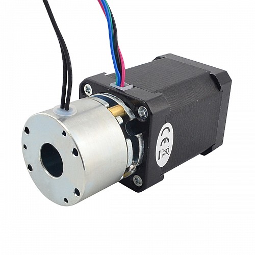ネマ17ステッパー0.65Nm(92oz.in)ブレーキ摩擦トルク付き0.25Nm(35.4oz.in)