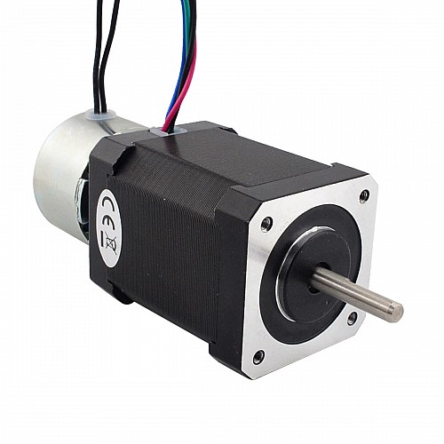 ネマ17ステッパー0.65Nm(92oz.in)ブレーキ摩擦トルク付き0.25Nm(35.4oz.in)