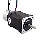 ネマ17ステッパー0.65Nm(92oz.in)ブレーキ摩擦トルク付き0.25Nm(35.4oz.in)