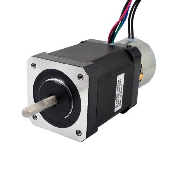 ネマ17ステッパー0.65Nm(92oz.in)ブレーキ摩擦トルク付き0.25Nm(35.4oz.in)