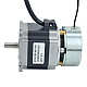 Nema 23ステッパー0.9Nm(127.43oz.in)w /ブレーキ摩擦トルク2.0Nm(283oz.in)