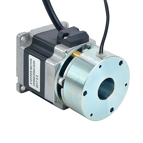 Nema 23ステッパー0.9Nm(127.43oz.in)w /ブレーキ摩擦トルク2.0Nm(283oz.in)