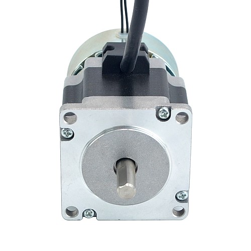 Nema 23ステッパー0.9Nm(127.43oz.in)w /ブレーキ摩擦トルク2.0Nm(283oz.in)