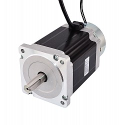 Nema 34ステッパー8.5Nm(1204oz.in)ブレーキ摩擦トルク付き4.0Nm(566oz.in)