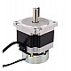 Nema 34ステッパー3.4Nm(481.5oz.in)ブレーキ摩擦トルク付き4.0Nm(566oz.in) Nema 34ステッパー3.4Nm(481.5oz.in)ブレーキ摩擦トルク付き4.0Nm(566oz.in)