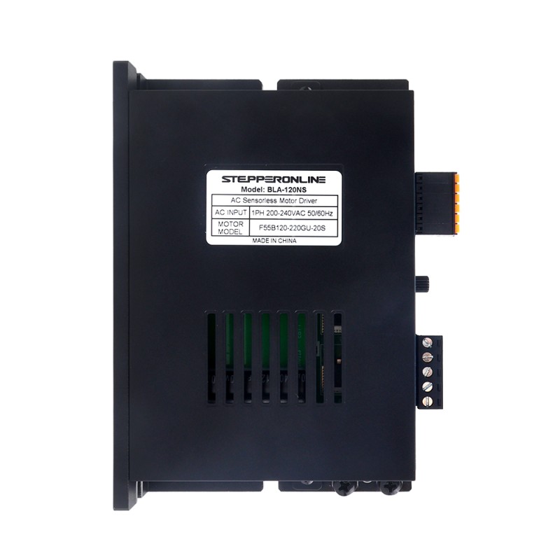 BLAシリーズ センサレスブラシレスモータドライバ 220VAC 1.2A 120W 正弦波制御 - BLA-120NS | StepperOnline