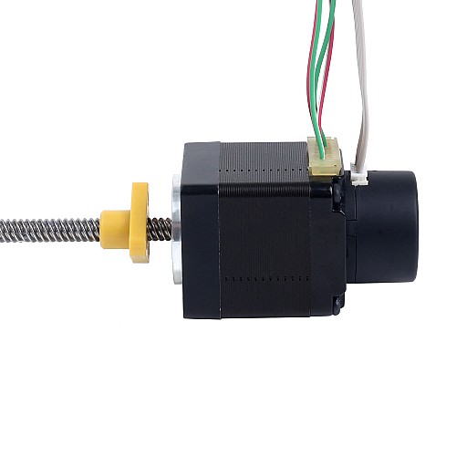 Nema 11 外部 Acme リニア ステッピング モーター 1.0A 32.2mm スタック、光学式ロータリー エンコーダー 300PPR 付き - 11E13S1004HD5-180RS-E22-300 | StepperOnline Nema 11 外部 Acme リニア ステッピング モーター 1.0A 32.2mm スタック、光学式ロータリー エンコーダー 300PPR 付き - 11E13S1004HD5-180RS-E22-300 | StepperOnline