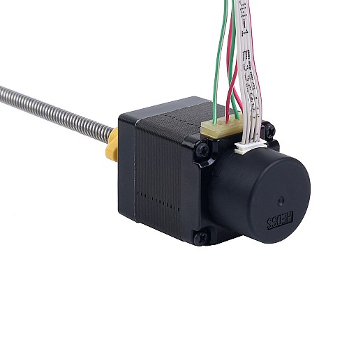Nema 11 外部 Acme リニア ステッピング モーター 1.0A 32.2mm スタック、光学式ロータリー エンコーダー 300PPR 付き - 11E13S1004HD5-180RS-E22-300 | StepperOnline Nema 11 外部 Acme リニア ステッピング モーター 1.0A 32.2mm スタック、光学式ロータリー エンコーダー 300PPR 付き - 11E13S1004HD5-180RS-E22-300 | StepperOnline