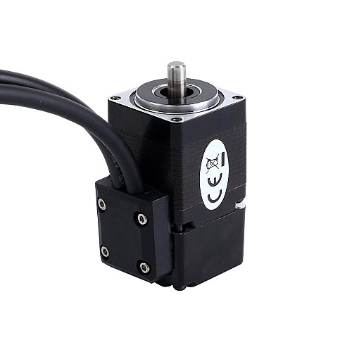 ショートシャフト Nema 11 閉ループステッピングモーター 0.06Nm(8.5oz.in) エンコーダー 1000PPR(4000CPR)