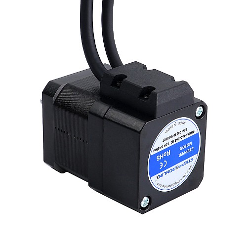 Nema 17 閉ループ ステッピング モーター42Ncm(59.48oz.in) エンコーダー付き 1000PPR(4000CPR)